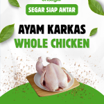 Ayam Karkas Utuh Segar / Whole Chicken 
